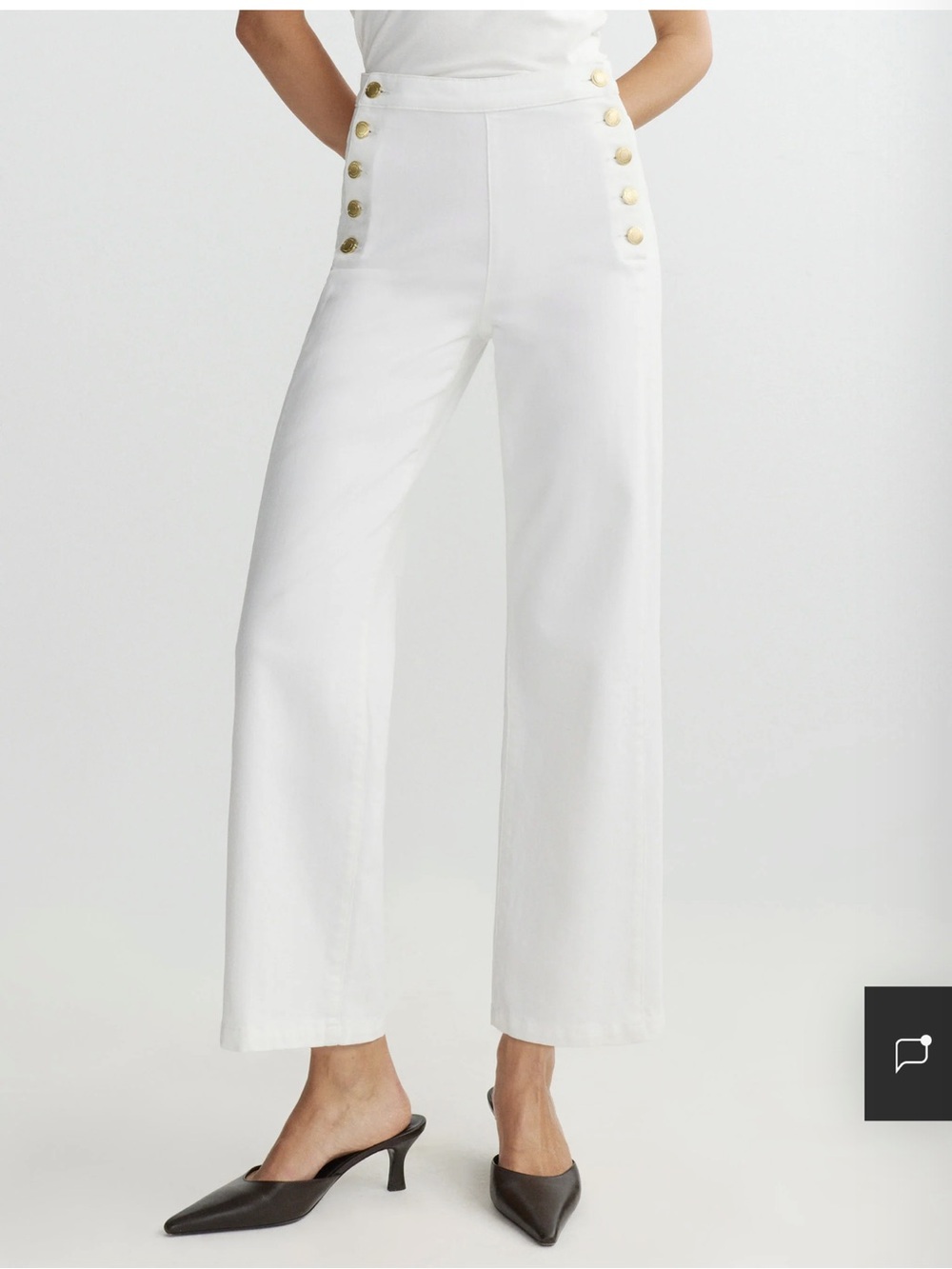 DL1961 Karmine refined wide leg jeans